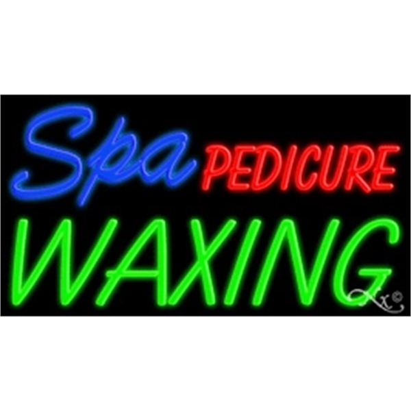 20" x 37" x 3" neon sign, mounted on an unbreakable... from ASI 30442 Above & Beyond Advertising Products / PromoAdLine