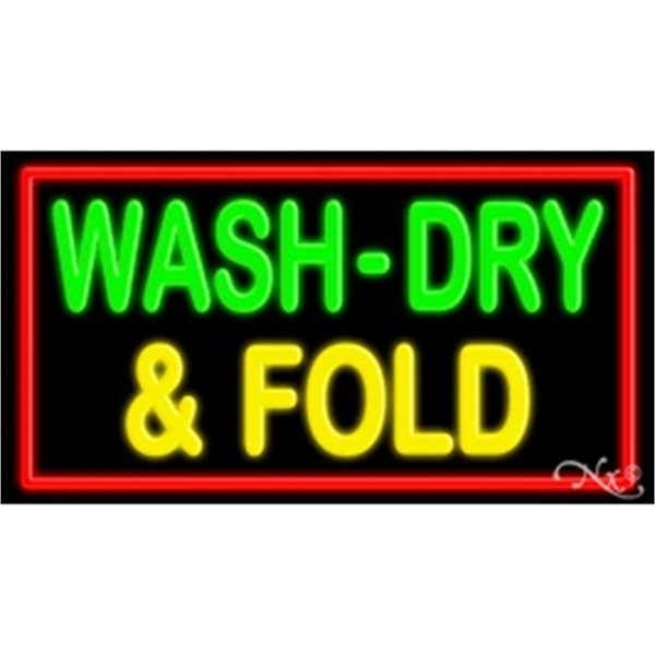 20" x 37" x 3" neon sign, mounted on an unbreakable... from ASI 30442 Above & Beyond Advertising Products / PromoAdLine