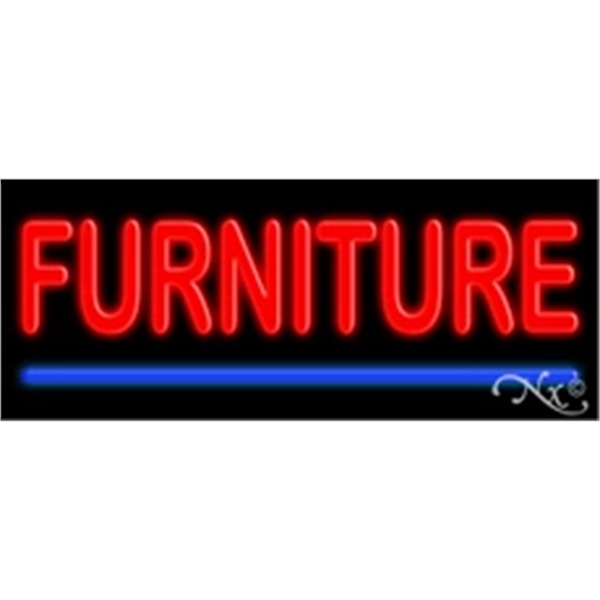 13" x 32" x 3" neon sign, mounted on an unbreakable... from ASI 30442 Above & Beyond Advertising Products / PromoAdLine