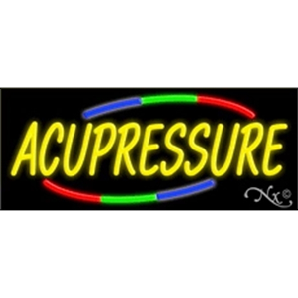 13" x 32" x 3" neon sign, mounted on an unbreakable... from ASI 30442 Above & Beyond Advertising Products / PromoAdLine