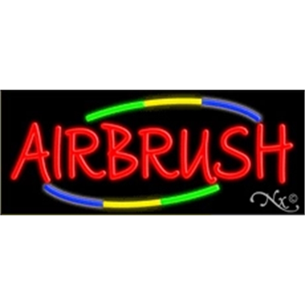 13" x 32" x 3" neon sign, mounted on an unbreakable... from ASI 30442 Above & Beyond Advertising Products / PromoAdLine