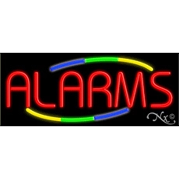 13" x 32" x 3" neon sign, mounted on an unbreakable... from ASI 30442 Above & Beyond Advertising Products / PromoAdLine