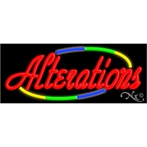 13" x 32" x 3" neon sign, mounted on an unbreakable... from ASI 30442 Above & Beyond Advertising Products / PromoAdLine