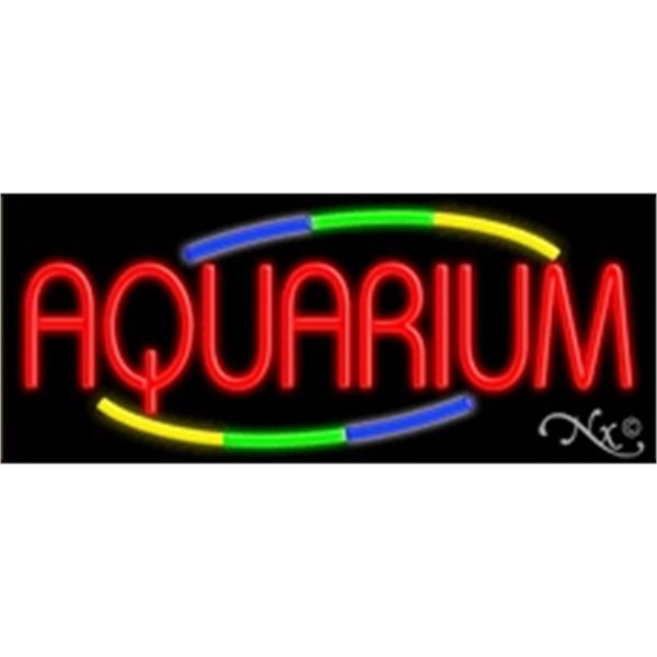 13" x 32" x 3" neon sign, mounted on an unbreakable... from ASI 30442 Above & Beyond Advertising Products / PromoAdLine