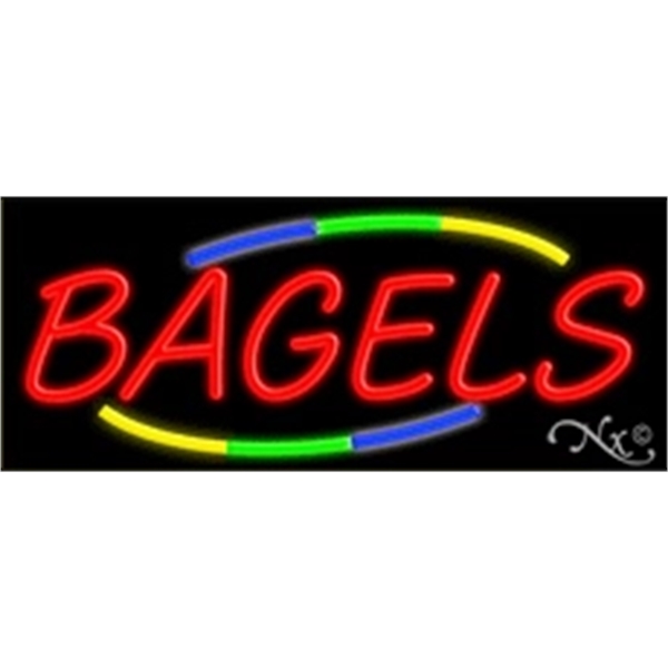 13" x 32" x 3" neon sign, mounted on an unbreakable... from ASI 30442 Above & Beyond Advertising Products / PromoAdLine