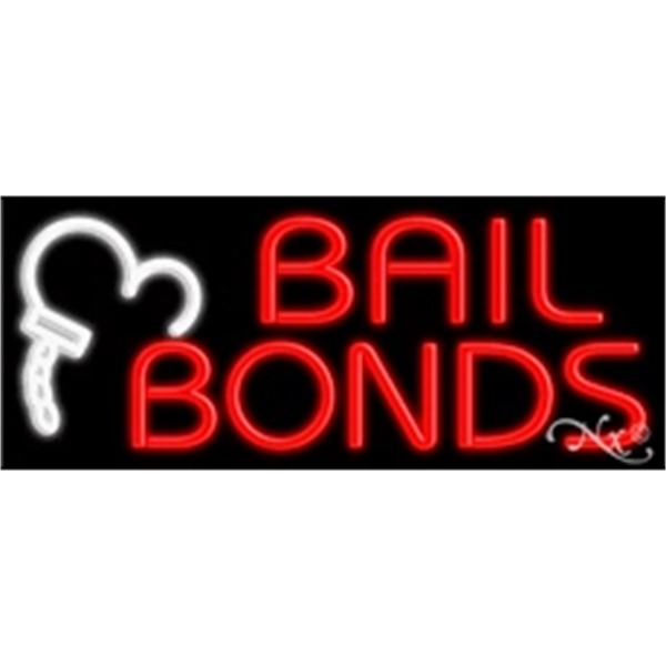 13" x 32" x 3" neon sign, mounted on an unbreakable... from ASI 30442 Above & Beyond Advertising Products / PromoAdLine