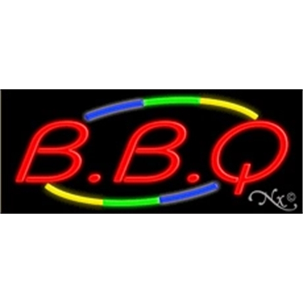 13" x 32" x 3" neon sign, mounted on an unbreakable... from ASI 30442 Above & Beyond Advertising Products / PromoAdLine