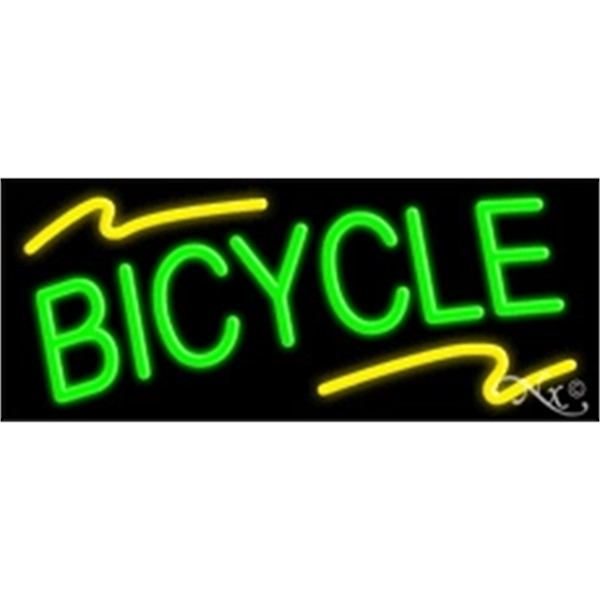 13" x 32" x 3" neon sign, mounted on an unbreakable... from ASI 30442 Above & Beyond Advertising Products / PromoAdLine