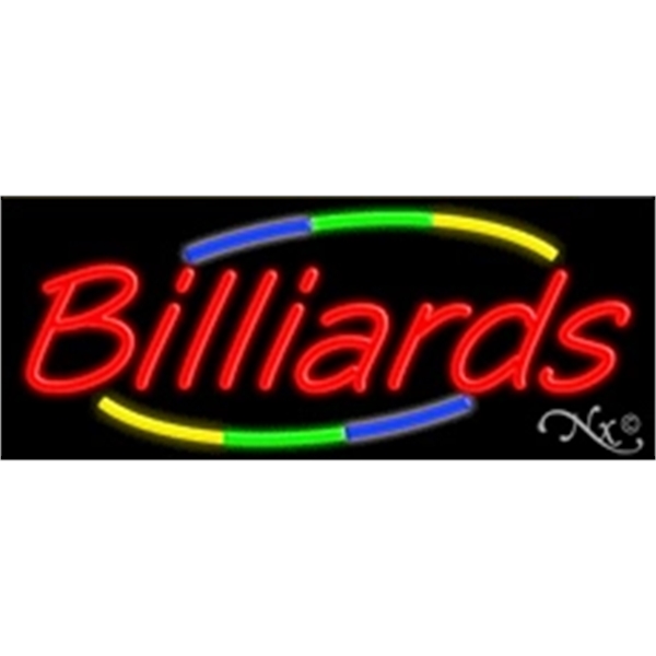 13" x 32" x 3" neon sign, mounted on an unbreakable... from ASI 30442 Above & Beyond Advertising Products / PromoAdLine