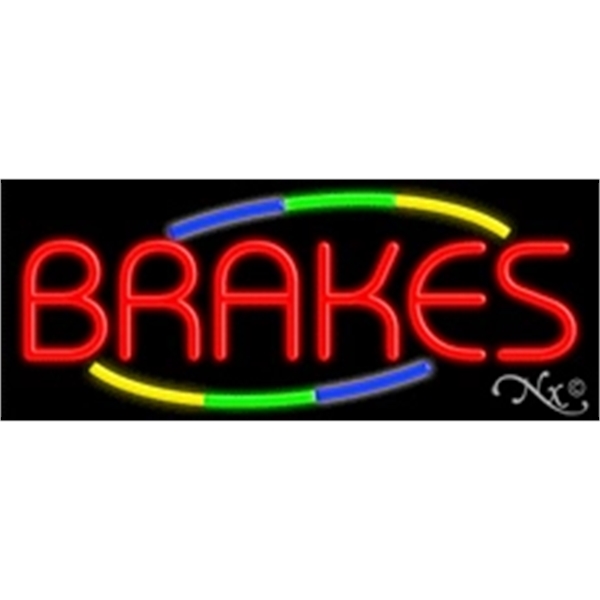 13" x 32" x 3" neon sign, mounted on an unbreakable... from ASI 30442 Above & Beyond Advertising Products / PromoAdLine