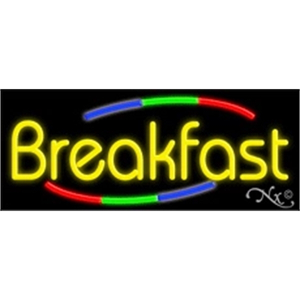 13" x 32" x 3" neon sign, mounted on an unbreakable... from ASI 30442 Above & Beyond Advertising Products / PromoAdLine