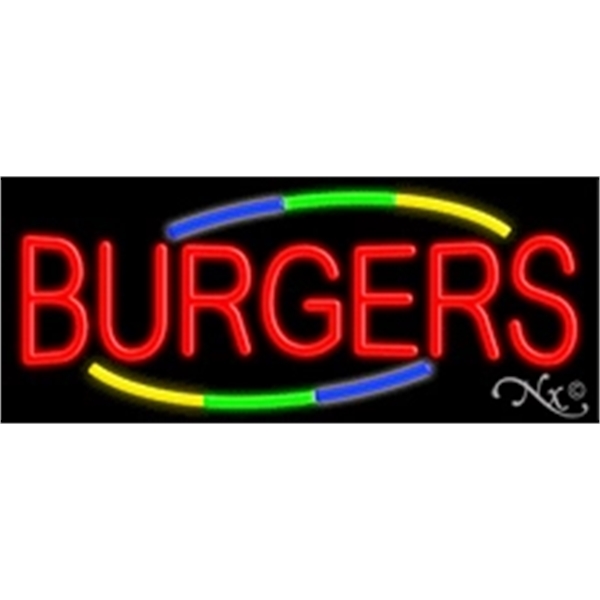 13" x 32" x 3" neon sign, mounted on an unbreakable... from ASI 30442 Above & Beyond Advertising Products / PromoAdLine