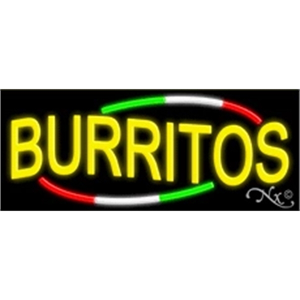 13" x 32" x 3" neon sign, mounted on an unbreakable... from ASI 30442 Above & Beyond Advertising Products / PromoAdLine