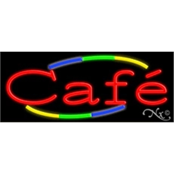 13" x 32" x 3" neon sign, mounted on an unbreakable... from ASI 30442 Above & Beyond Advertising Products / PromoAdLine