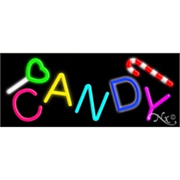 13" x 32" x 3" neon sign, mounted on an unbreakable... from ASI 30442 Above & Beyond Advertising Products / PromoAdLine