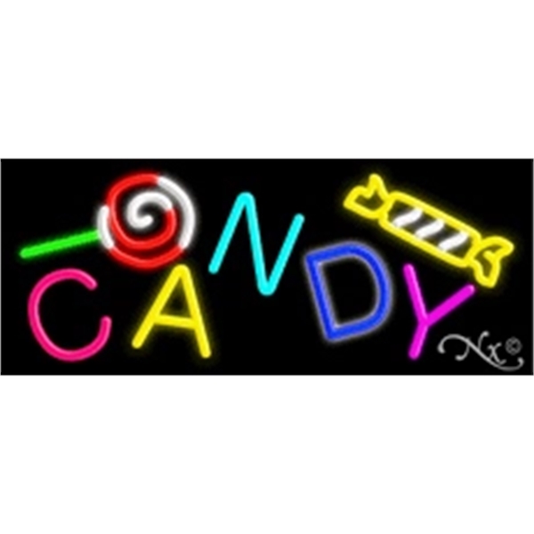 13" x 32" x 3" neon sign, mounted on an unbreakable... from ASI 30442 Above & Beyond Advertising Products / PromoAdLine