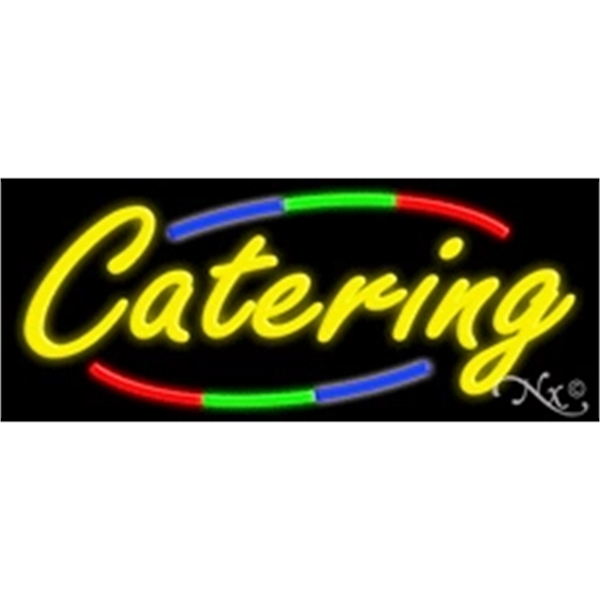 13" x 32" x 3" neon sign, mounted on an unbreakable... from ASI 30442 Above & Beyond Advertising Products / PromoAdLine