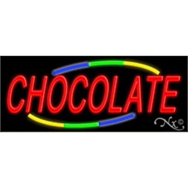13" x 32" x 3" neon sign, mounted on an unbreakable... from ASI 30442 Above & Beyond Advertising Products / PromoAdLine