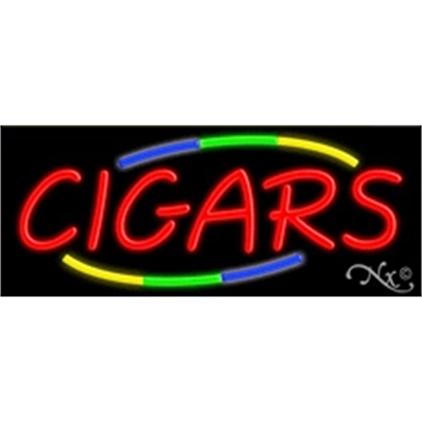 13" x 32" x 3" neon sign, mounted on an unbreakable... from ASI 30442 Above & Beyond Advertising Products / PromoAdLine