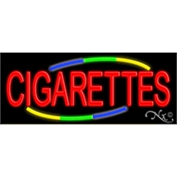 13" x 32" x 3" neon sign, mounted on an unbreakable... from ASI 30442 Above & Beyond Advertising Products / PromoAdLine