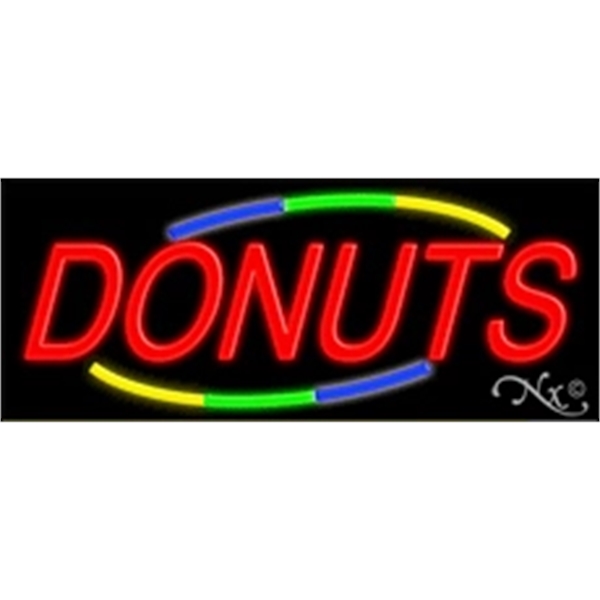 13" x 32" x 3" neon sign, mounted on an unbreakable... from ASI 30442 Above & Beyond Advertising Products / PromoAdLine