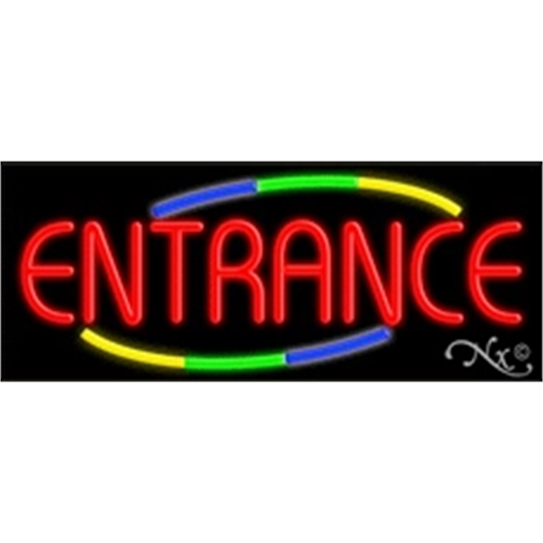 13" x 32" x 3" neon sign, mounted on an unbreakable... from ASI 30442 Above & Beyond Advertising Products / PromoAdLine