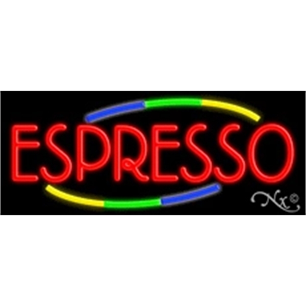 13" x 32" x 3" neon sign, mounted on an unbreakable... from ASI 30442 Above & Beyond Advertising Products / PromoAdLine