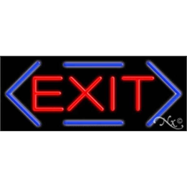 13" x 32" x 3" neon sign, mounted on an unbreakable... from ASI 30442 Above & Beyond Advertising Products / PromoAdLine