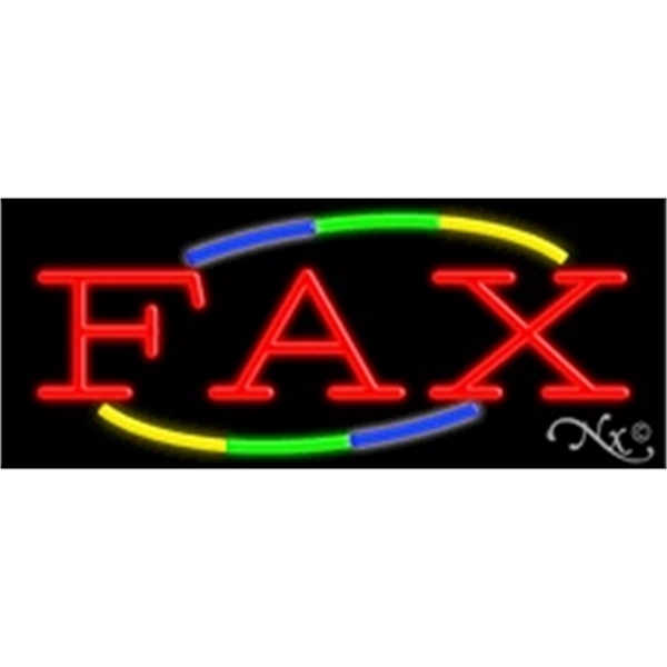 13" x 32" x 3" neon sign, mounted on an unbreakable... from ASI 30442 Above & Beyond Advertising Products / PromoAdLine