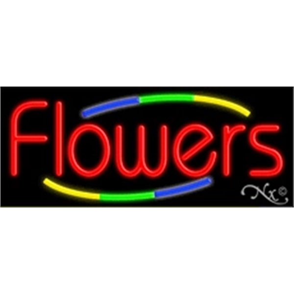 13" x 32" x 3" neon sign, mounted on an unbreakable... from ASI 30442 Above & Beyond Advertising Products / PromoAdLine