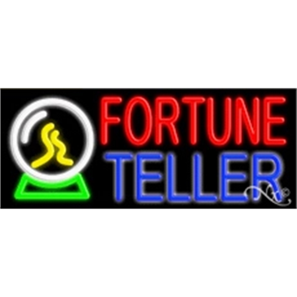 13" x 32" x 3" neon sign, mounted on an unbreakable... from ASI 30442 Above & Beyond Advertising Products / PromoAdLine