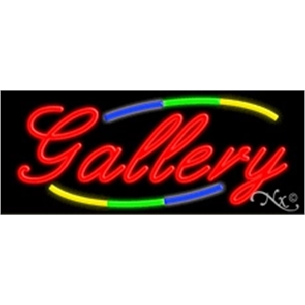 13" x 32" x 3" neon sign, mounted on an unbreakable... from ASI 30442 Above & Beyond Advertising Products / PromoAdLine