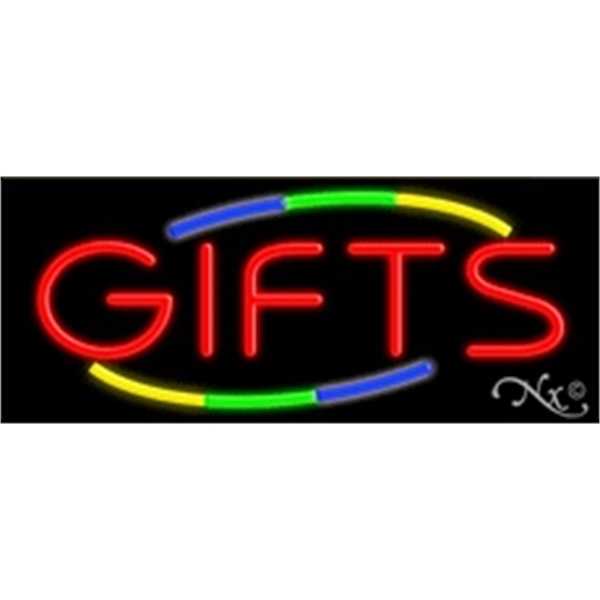 13" x 32" x 3" neon sign, mounted on an unbreakable... from ASI 30442 Above & Beyond Advertising Products / PromoAdLine