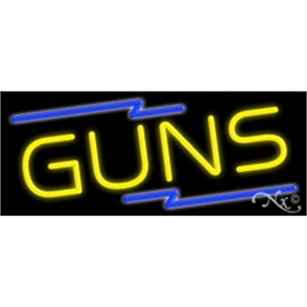 13" x 32" x 3" neon sign, mounted on an unbreakable... from ASI 30442 Above & Beyond Advertising Products / PromoAdLine