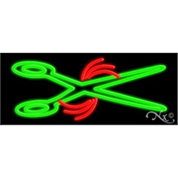 13" x 32" x 3" neon sign, mounted on an unbreakable... from ASI 30442 Above & Beyond Advertising Products / PromoAdLine