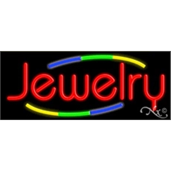 13" x 32" x 3" neon sign, mounted on an unbreakable... from ASI 30442 Above & Beyond Advertising Products / PromoAdLine