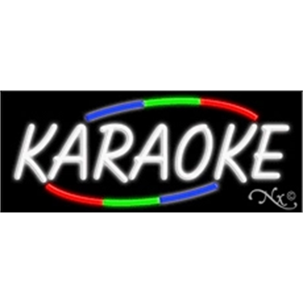 13" x 32" x 3" neon sign, mounted on an unbreakable... from ASI 30442 Above & Beyond Advertising Products / PromoAdLine