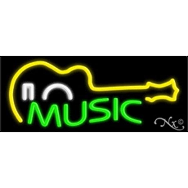 13" x 32" x 3" neon sign, mounted on an unbreakable... from ASI 30442 Above & Beyond Advertising Products / PromoAdLine