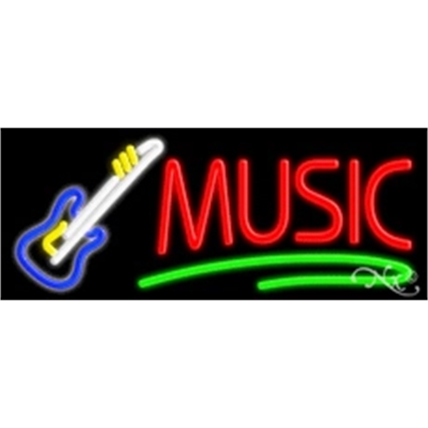 13" x 32" x 3" neon sign, mounted on an unbreakable... from ASI 30442 Above & Beyond Advertising Products / PromoAdLine