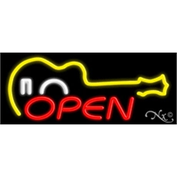 13" x 32" x 3" neon sign, mounted on an unbreakable... from ASI 30442 Above & Beyond Advertising Products / PromoAdLine
