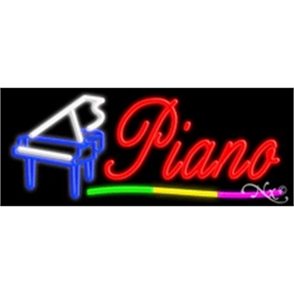 13" x 32" x 3" neon sign, mounted on an unbreakable... from ASI 30442 Above & Beyond Advertising Products / PromoAdLine