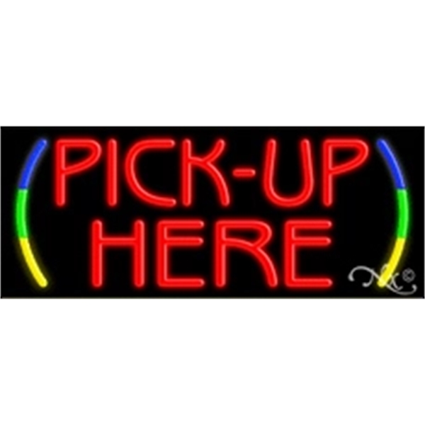 13" x 32" x 3" neon sign, mounted on an unbreakable... from ASI 30442 Above & Beyond Advertising Products / PromoAdLine