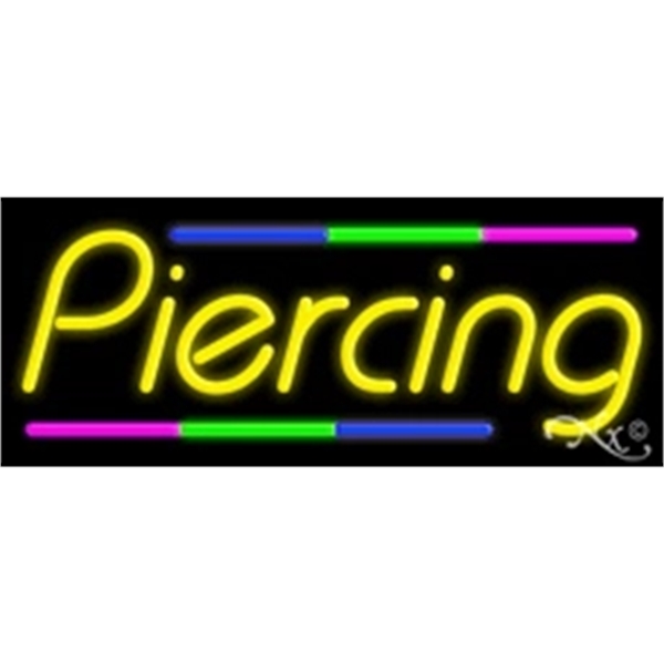 13" x 32" x 3" neon sign, mounted on an unbreakable... from ASI 30442 Above & Beyond Advertising Products / PromoAdLine