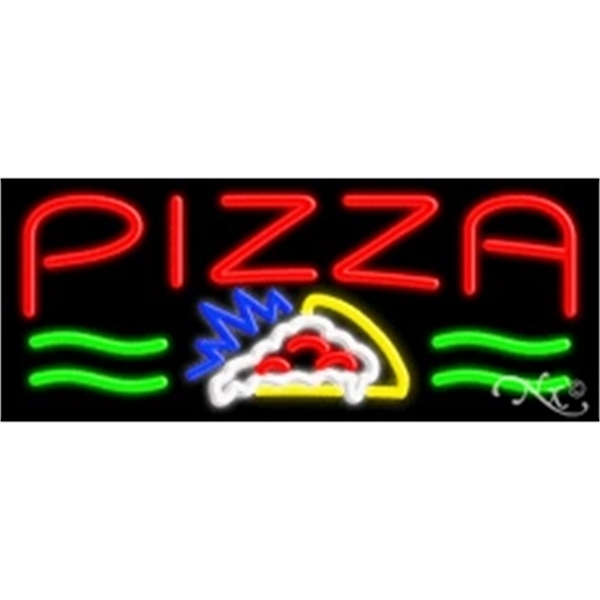 13" x 32" x 3" neon sign, mounted on an unbreakable... from ASI 30442 Above & Beyond Advertising Products / PromoAdLine