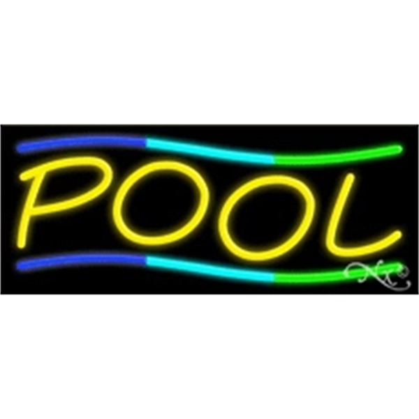 13" x 32" x 3" neon sign, mounted on an unbreakable... from ASI 30442 Above & Beyond Advertising Products / PromoAdLine