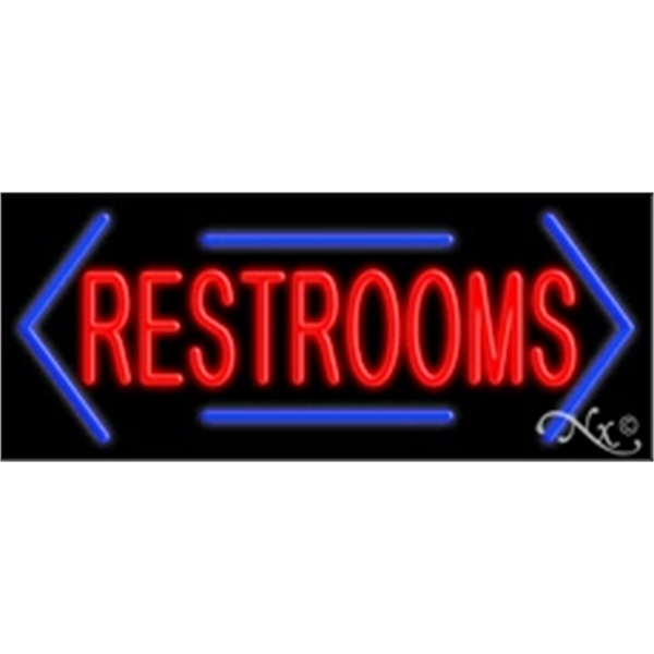 13" x 32" x 3" neon sign, mounted on an unbreakable... from ASI 30442 Above & Beyond Advertising Products / PromoAdLine