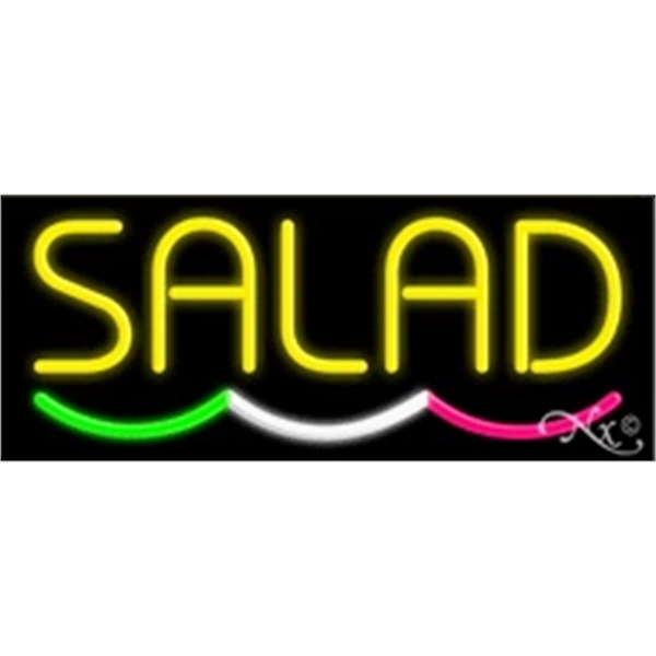 13" x 32" x 3" neon sign, mounted on an unbreakable... from ASI 30442 Above & Beyond Advertising Products / PromoAdLine