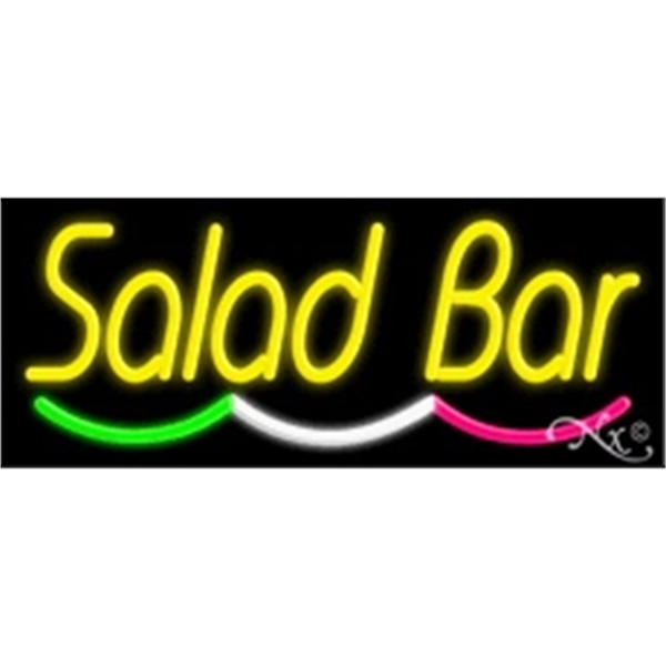 13" x 32" x 3" neon sign, mounted on an unbreakable... from ASI 30442 Above & Beyond Advertising Products / PromoAdLine
