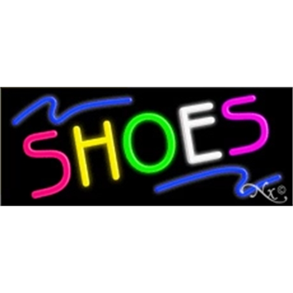 13" x 32" x 3" neon sign, mounted on an unbreakable... from ASI 30442 Above & Beyond Advertising Products / PromoAdLine