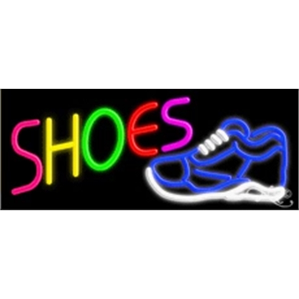 13" x 32" x 3" neon sign, mounted on an unbreakable... from ASI 30442 Above & Beyond Advertising Products / PromoAdLine